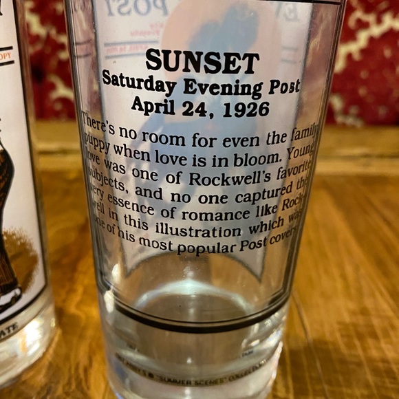 Saturday Evening Post glasses - Picture 6 of 7